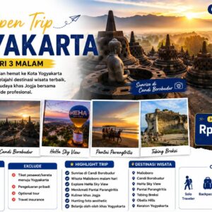 Open Trip Yogyakarta 4 Hari 3 Malam