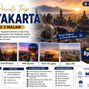 Private Trip Yogyakarta 4 Hari 3 Malam